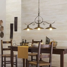 INCANTI 02-759 - Luster na reťazi LENA 3xE27/42W/230V