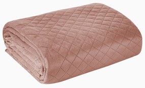 Prehoz na posteľ D91 LUIZ 3 170X210 cm, ružový