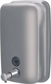 BISK Erga, nástenný dávkovač mydla, 1000ml, brúsená oceľ, ERG-01417