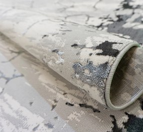 Koberec Allianz 6308 GREY – sivý obdĺžnikový s vzorom Rozmer: 280x370 cm
