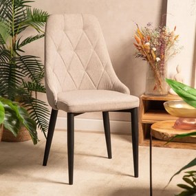 Jedálenská stolička LOUIS QUILTER béžová 848952
