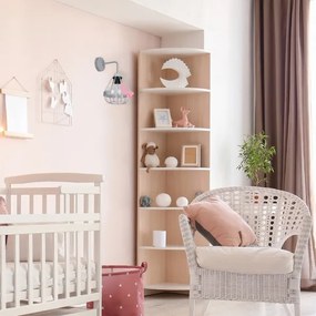 Detské nástenné svietidlo KAGO 1xE27/60W/230V šedá