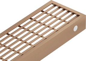 Mexen Flat, lineárny podlahový žľab 70 cm, medená matná, 1C33070
