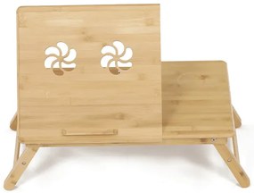 Autronic BONTEC Odkladací stolík 55x35x25cm, bambus, bambus, DR-B070 NAT Farba: Prírodné