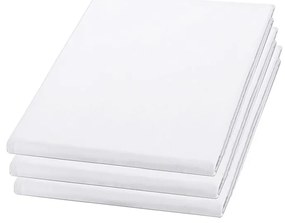 BAVLNENÉ PRESTIERADLO SMOOTH 160X200 CM BIELA