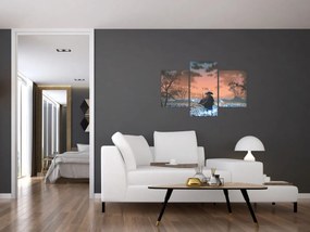 Obraz - Ilustrácia bojovníka (90x60 cm)