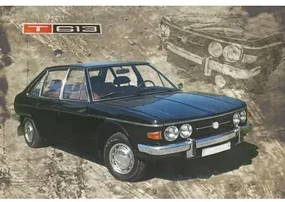 Ceduľa Auto T613