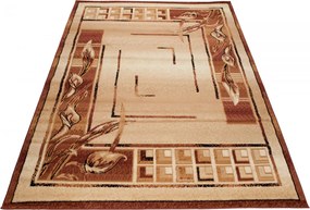 TA Koberec 7131E SVETLO BÉŽOVÝ ATLAS PP Rozmer: 60x100 cm