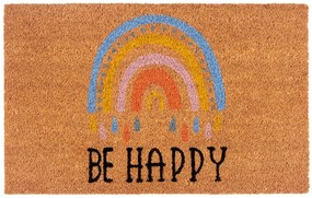 Rohožka Dúha 106199 - na von aj na doma, 40x70, hnedá, chodba / predsieň, Hanse Home