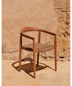 Jedálenská stolička v prírodnej farbe v súprave 4 ks Ydalia – Kave Home