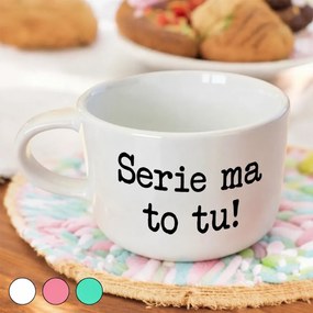 Ahome Hrnček makronka - Serie ma to tu! Vyberte farbu: Biela