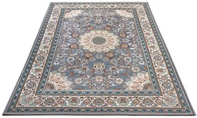 Hanse Home, Kusový koberec Flair 105715 Grey Cream – na von aj na doma, 160x235, šedá, chodba / predsieň