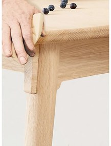 Rozkladací jedálenský stôl z dubového dreva v prírodnej farbe 106x184 cm Miro – Hammel Furniture