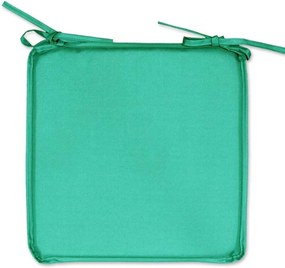 Vonkajší podsedák na stoličku SEDINO 38x38cm, zelenomodrý
