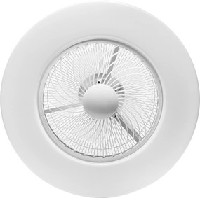 Toolight Toolight, LED stropné svietidlo s ventilátorom + diaľkové ovládanie APP1551-C, biela, OSW-05180
