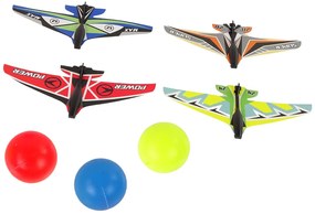 LEAN TOYS Odpaľovacia zbraň na lietadlá a lopty