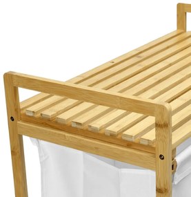 Kôš na bielizeň HANOI biely