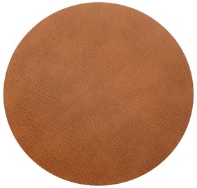 Koňakovohnedá koža Circle XXXL Bull – LIND DNA