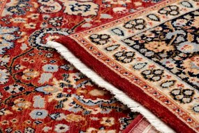 Koberec KESHAN Fredzle, Ornament, ramka orientálny 7573/53577 bordo / granát