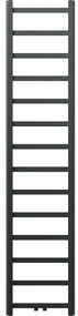 Mexen Bolt, vykurovacie teleso 1800 x 400 mm, 406 W, spodné a stredové, antracitová, W126-1800-400-00-66