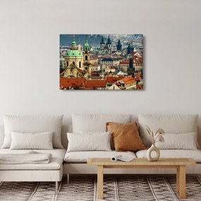 Obraz - Panorama Prahy (90x60 cm)