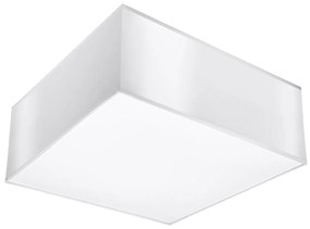 Stropné svietidlo Horus, 1x biele plastové tienidlo, (biely plast), (25 cm)