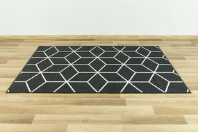 Koberec Cubes 29 grafitový