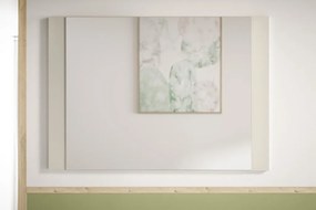 Zrkadlo na stenu Lima 100x70 cm, béžový kašmír