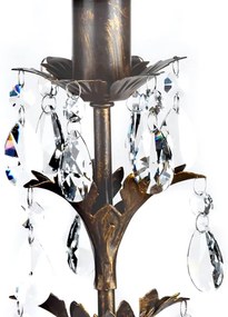 ONLI - Stolná lampa TERESA 1xE14/6W/230V bronzová