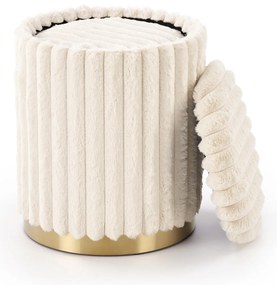 Sada 2 ks taburetů Fido krémová