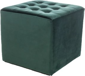 SI Lori Velvet taburetka zelená