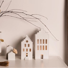 räder Porcelánový svietnik domček Small Brick House 16 cm