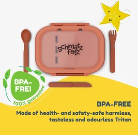 Klarstein Bunko plastový desiatový box s 3 priehradkami