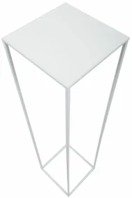 STOJAN NA KVETINÁČ SIMPLE 100X24X24 CM BIELA