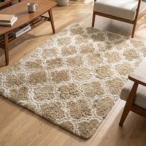 Protišmykový koberec DECOR béžový