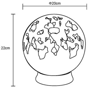 Globo 36746 - LED Solárna dekorácia LED/0,06W/3V IP44