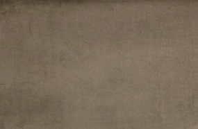 BePureHome Statement zamatový ottoman - Tmavohnedá