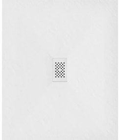 Mexen Hugo, obdĺžniková sprchová vanička SMC 140 x 100 cm, biela, biela krytka, 42101014-W