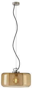 Briloner 4018-017 - Luster na lanku SEVENTIES 1xE27/40W/230V zlatá