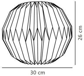 Nordlux - Tienidlo BELLOY E27 pr. 30 cm