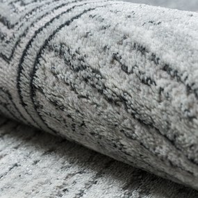 Dywany Łuszczów, Kusový koberec Allure 8783 l.grey/white, 140x190, šedá, kancelária