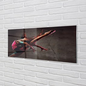 Obraz plexi Žena motúz 120x60 cm