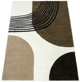 Koberec CLARA 02923A krémový / hnedý