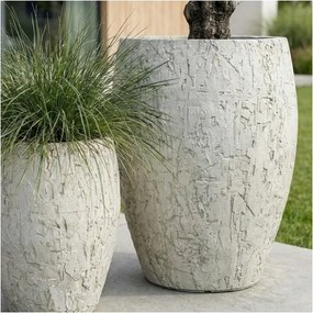 MI Sada oválnych kvetináčov CORA 1/2