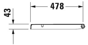 Duravit Darling New - WC sedátko, biela 0063390000
