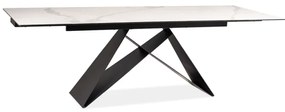 Jedálenský stôl Westin 180 x 90 cm, mramor