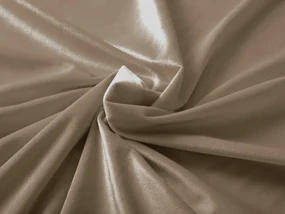 Biante Zamatový prehoz na posteľ Velvet Prémium SVP-034 Kávovo hnedý 140x200 cm