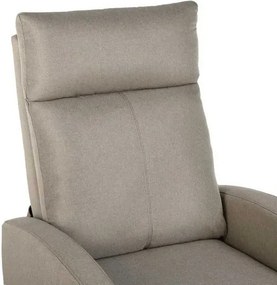LuxuryForm DESIGN Televízne kreslo RUFO s polohovaním - béžové