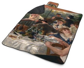 Sablio Plážová deka Raňajky veslárov - Auguste Renoir: 200x140 cm