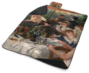 Sablio Plážová deka Raňajky veslárov - Auguste Renoir: 200x140 cm